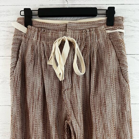 Free People NWT Light at Sunrise Waist Tie Pants Size 2 - Picture 3 of 10